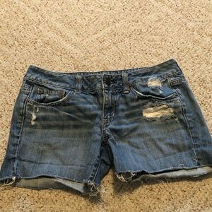 American Eagle Distressed Shorts